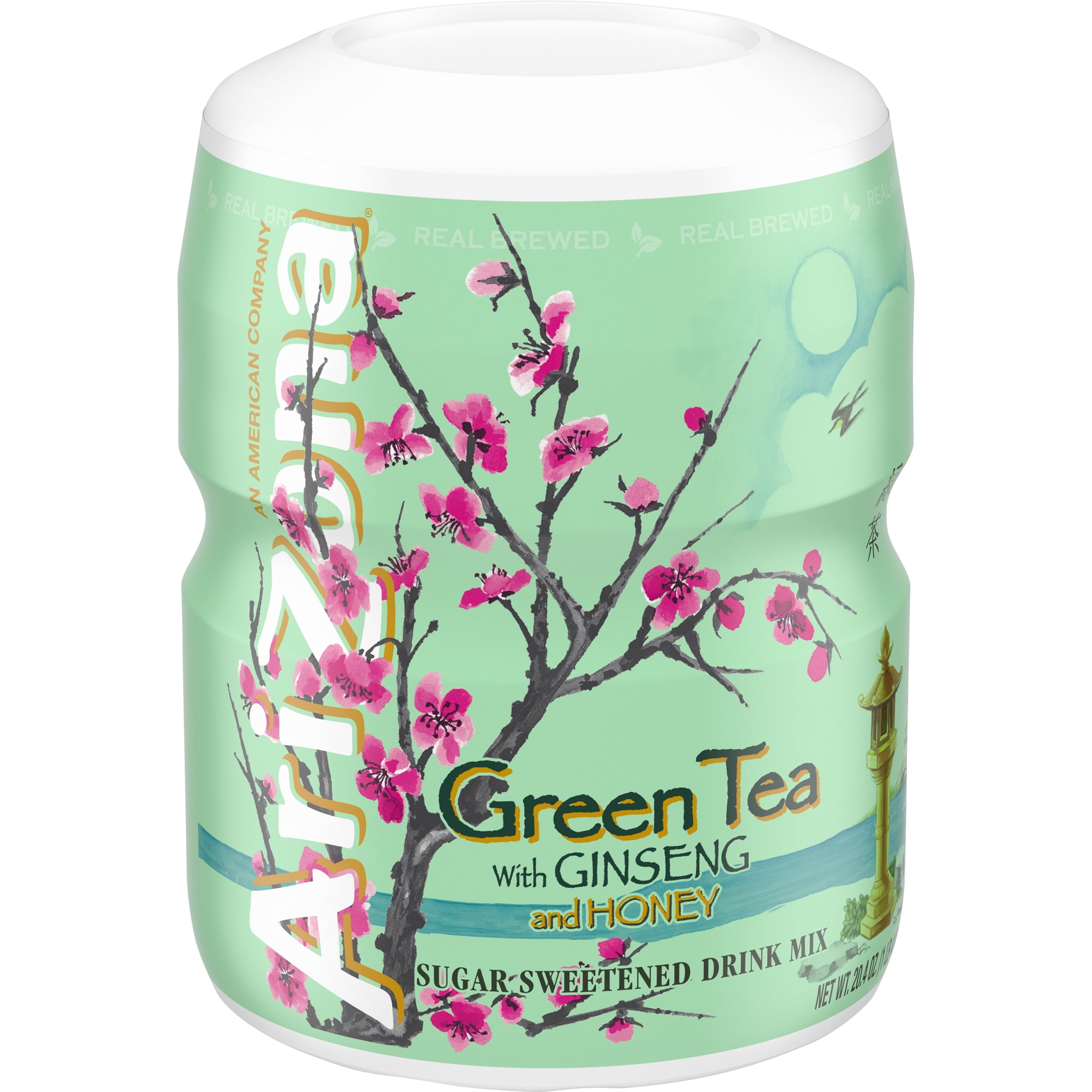 AriZona Green Tea with Ginseng & Honey Sugar Sweetened Powdered Drink
