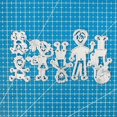 thumbnail image 4 of Troqueles metálicos de corte Familiares Anxendong 11,5 x 6,1 cm, 4 of 6