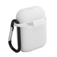 thumbnail image 2 of Funda protectora para auriculares Protector de silicona antipérdida con mosquetón para auriculares IOS 1/2Blanco, 2 of 5
