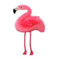 thumbnail image 1 of 1pc Pink Flamingo Toy Plush Flamingo Model Pink Plush Toy Animal Shape Toy, 1 of 2