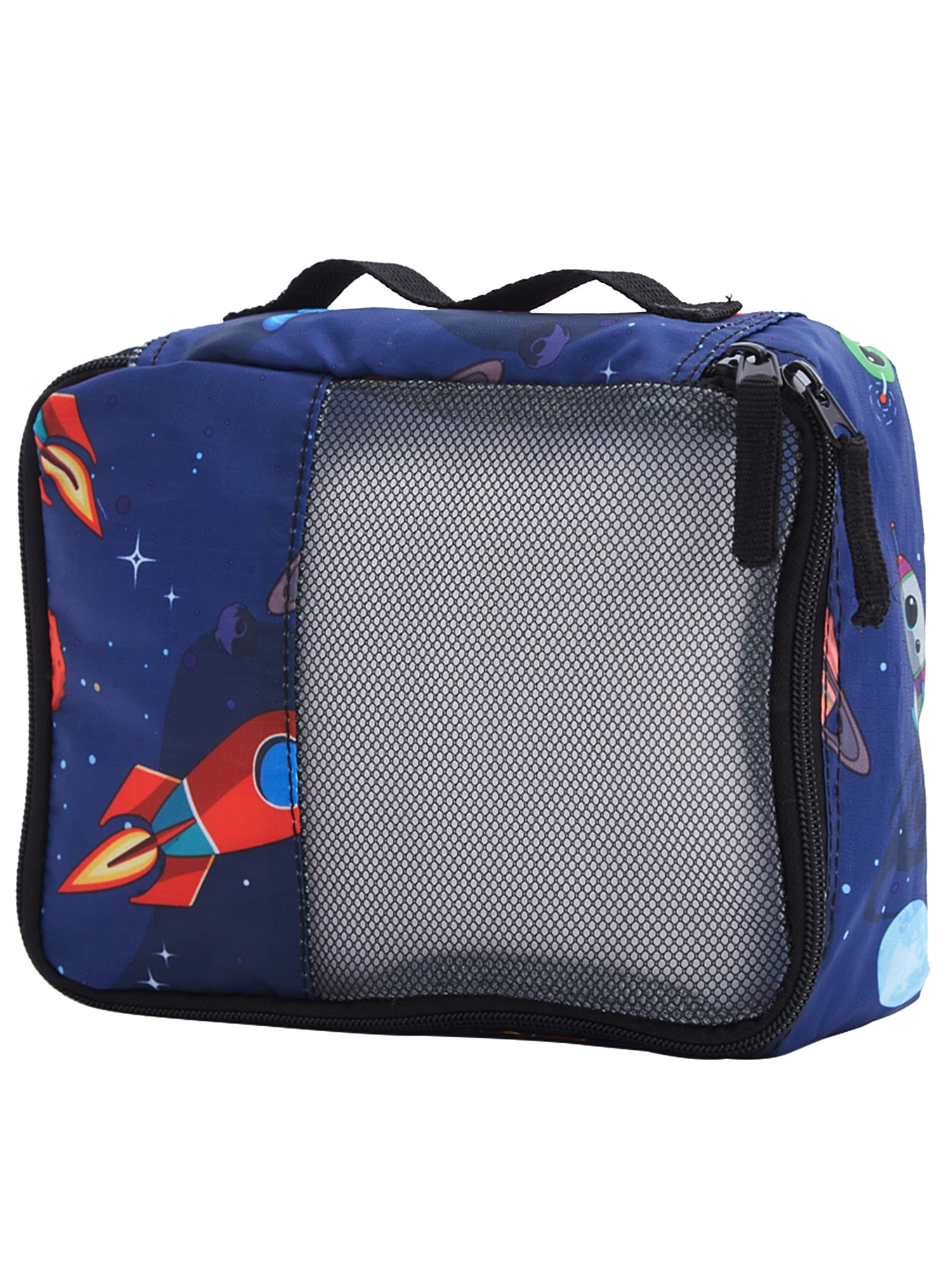 TPRC 5-Piece Kid's Hard-Side Luggage Set with 18" Spinner Rolling Carry-on- Space