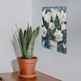 thumbnail image 7 of WERPE Tulip Flower Butterfly Pictures Retro Metal Sign 8*12in 8x12in, 7 of 7