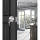 thumbnail image 2 of Satin Nickel Deadbolts, Keyed Alike Locks, 4-Pack, Single Cylinder Entry Door Hardware Set, 2 of 5