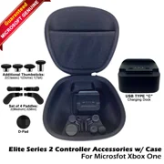 Open Box Microsoft Xbox Elite Series 2 Carrying Case with Charge Stand   Black