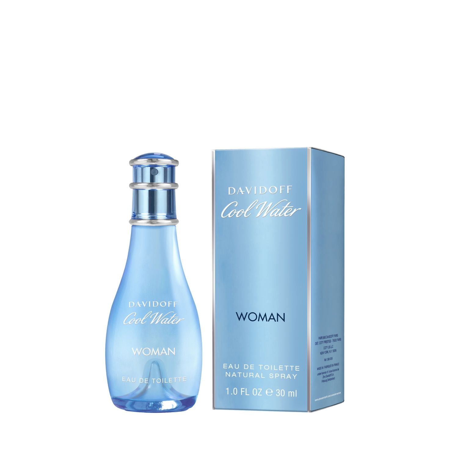 Davidoff Cool Water Eau de Toilette for Women, Floral Fragrance, Top notes: Watermelon, 30ml