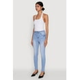 thumbnail image 3 of Womens WAX High Waisted Stretch Skinny Jeans, 3 of 5
