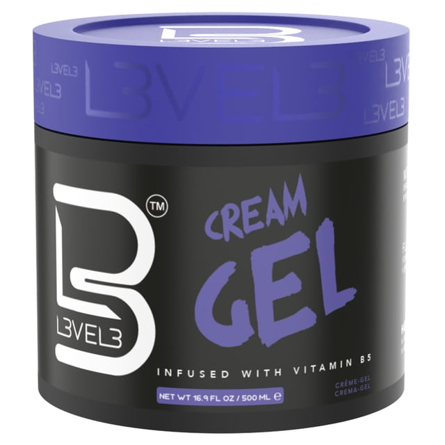 L3VEL3 Gel Gel para el cabello súper fuerte 16.9 oz L3VEL3 Gel 16.9 oz