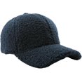 thumbnail image 1 of LinYooLi Winter Baseball Cap for Women Lamb Wool Solid Color Warm Visor Teddy Fleece Hat for Outdoor Travel Adjustable, 1 of 5