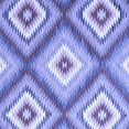 thumbnail image 1 of Ahgly Company Indoor Square Southwestern Blue Country Area Rugs, 6' Square, 1 of 4