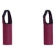 thumbnail image 4 of Monstrate Funda de neopreno para botella de agua, protección duradera y fácil de limpiar para soporte de botella, funda para taza, bolsa, color Vino rojo 2piezas, 4 of 6