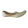 thumbnail image 4 of Men Shoes Wedding Mojaries Indian Handmade Loafers Sherwani Cream Golden US 6-10, 4 of 8