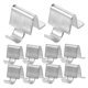 thumbnail image 5 of FENGGUIQU 10Ud Soportes Metálicos Para Estantes De Cocina Con Fijación Segura En Color Plata Y Uso, 5 of 8