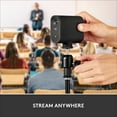 thumbnail image 5 of Logitech Mevo Start, Wireless Live Streaming Camera, 1080p HD Video Quality, Intelligent App Control, Stream via LTE or Wi-Fi - Black, 5 of 16