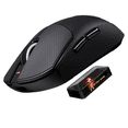 thumbnail image 2 of ATTACK SHARK X8ULTRA Mouse for Large Hand, Nordic52840 MCU, 55g SUPERLIGHT, PixArt PAW3950MAX Gaming Sensor, DPI up to 42000, Ice-Cool Nano Coating, with Grip Tape, Tri-mode, 500mAh Battery (Black), 2 of 9