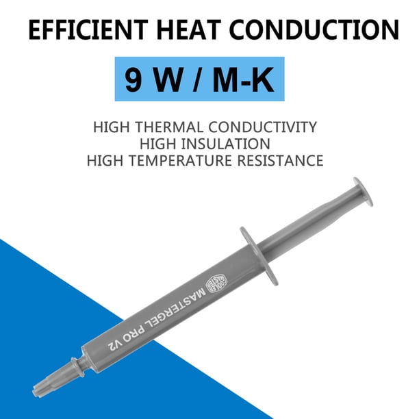 Mastergel PRO V2 Thermal Silicone Grease CPU GPU Heatsink Compound Paste