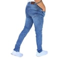 thumbnail image 2 of Pantalón de mezclilla stretch John Silver  Corte skinny Color azul claro, 2 of 3