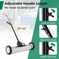 thumbnail image 2 of Laicejoy Magnetic Pickup Sweeper with Wheels, 24" Heavy-Duty Magnet with Telescoping Handle, Quick Release Latch, 2 of 8
