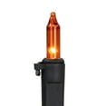 thumbnail image 4 of Northlight Mini Incandescent Halloween Lights - Orange - 20.25' Black Wire - 100ct, 4 of 6