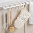 thumbnail image 4 of Kearding Estante de almacenaje para cocina, organiza de manera eficiente, fácil de limpiar, accesorios de cocina, organizador de baño Juegos de accesorios de baño, 4 of 6