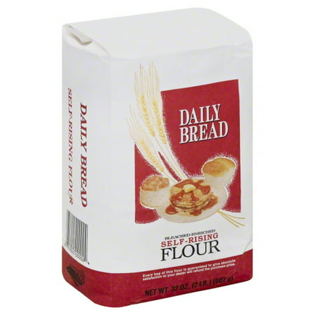 Daily Bread Bleached-Enriched Self-Rising Flour, 32 oz - Walmart.com