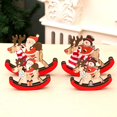 thumbnail image 4 of 2023 Christmas Wooden Rocking Horse/Santa Claus Gift Decoration/Home Decor/Christmas Decoration/DIY House/Christmas Gifts, 4 of 5