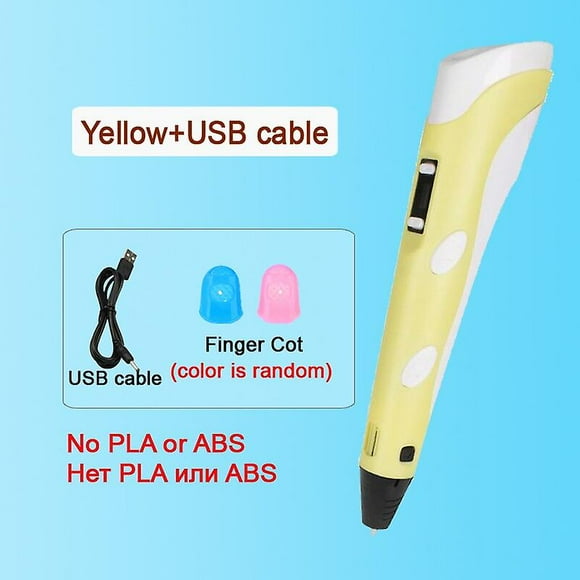 3D pen diy drawing pen with lcd screen compatible pla filament toys safe paiting for children kids christmas birthday gift