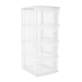 thumbnail image 2 of Cajonera Italhome 4 Niveles Plástico Blanco, 2 of 4