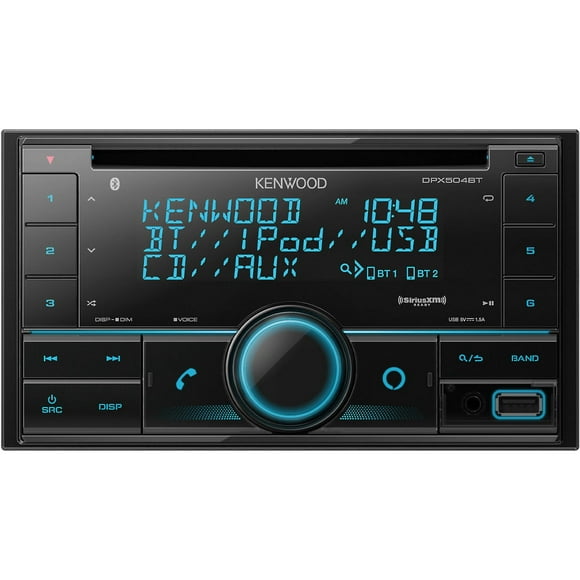 Kenwood DPX504BT Double Din CD Car Receiver