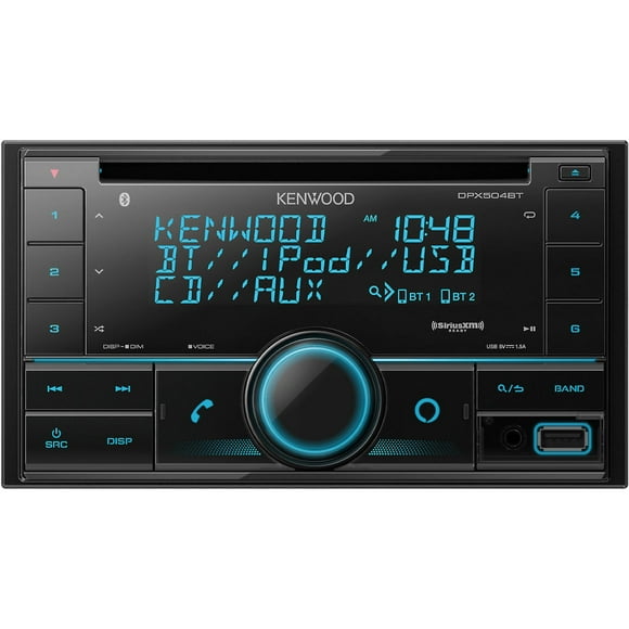 Kenwood DPX504BT Double Din CD Car Receiver