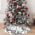 thumbnail image 5 of Picia Hand Drawn Snake Print Christmas Tree Skirt , Christmas Tree Skirt Ornaments for Merry Christmas Holiday Party Decorations Indoor Outdoor-36", 5 of 7