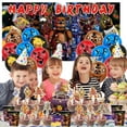 thumbnail image 4 of Five Nights at Freddy's Cake Topper CupcakeS Set Birthday Party Supplies Decoration Decor Kit, 4 of 4