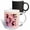 Multicolor, variant on 3drose, Happy Holidays from All of Us Vintage Style Angels Mid Mod Style, 11oz Two-tone Red Mug