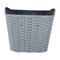 thumbnail image 3 of funtasica Bike Front Basket, Bike Basket Easy to Install Removable Retro Handlebar Storage Basket for Cycling Accessories Gray, 3 of 8