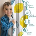 thumbnail image 3 of Blackout Kids Curtains,Lemon Childrens Insulated Curtains Set Of 2,Bedroom Essentials,Toddler Room Decor 42x84in(106x213cm), 3 of 4