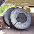 Kurgo Seasonal Tire Tote & Wheel Felts Spare Tire Cover Portable Wheel Bags Winter Tire