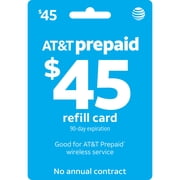 AT&T Prepaid $45 Direct Top Up