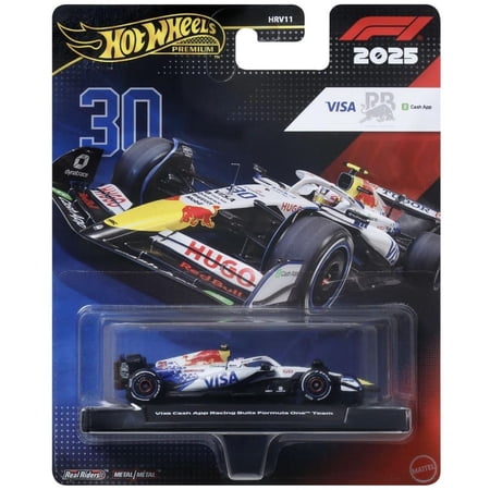 Hot Wheels F1 Formula Visa Cash App Racing Bulls Formula 1 Team #30 Premium