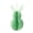 Green, variant on GROFRY Honeycomb Easter Ornament 3D Paper Bunny Hanging Decoration Honeycomb Rabbit Ornament Table Centerpiece for Easter Party Spring Celebration