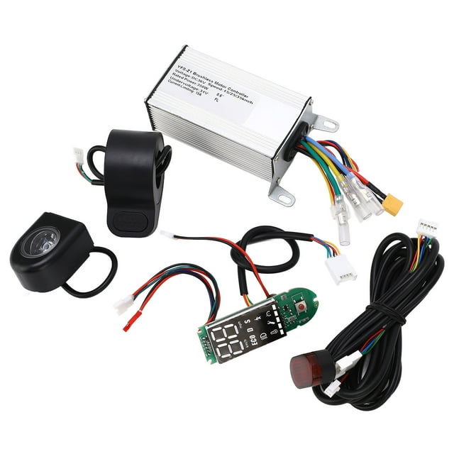 Scooter Controllerand Circuit Board,36V Electric Scooter Controller Electric Scooter Circuit Board Set Electric Scooter Brake Handle Kit Enhanced Features