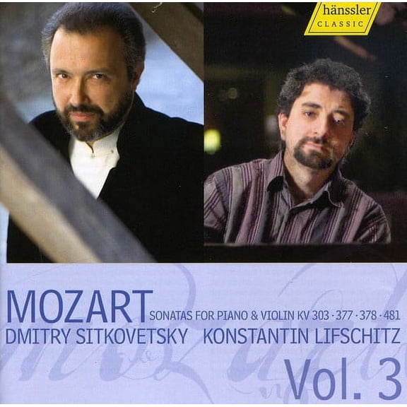 Dmitry Sitkovetsky - Violin Sonatas 3 - Music & Performance - CD