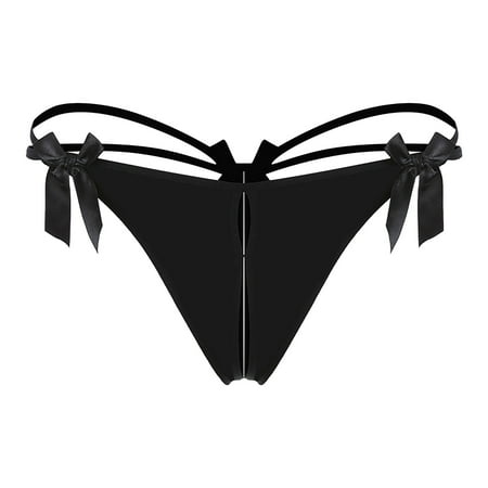 

Sebtyili Women Simple Solid Color Lace Comfortable Simple Panties
