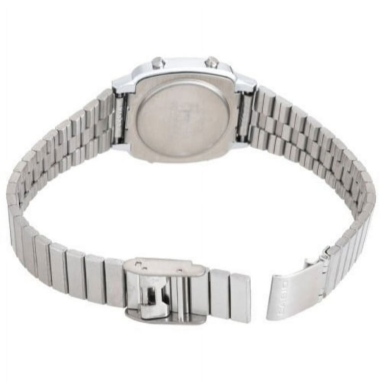 Casio Ladies' Stainless Steel Waterproof Sport Wrist Digital Casio Ladies' Stainless Steel Waterproof Sport Wrist Digital