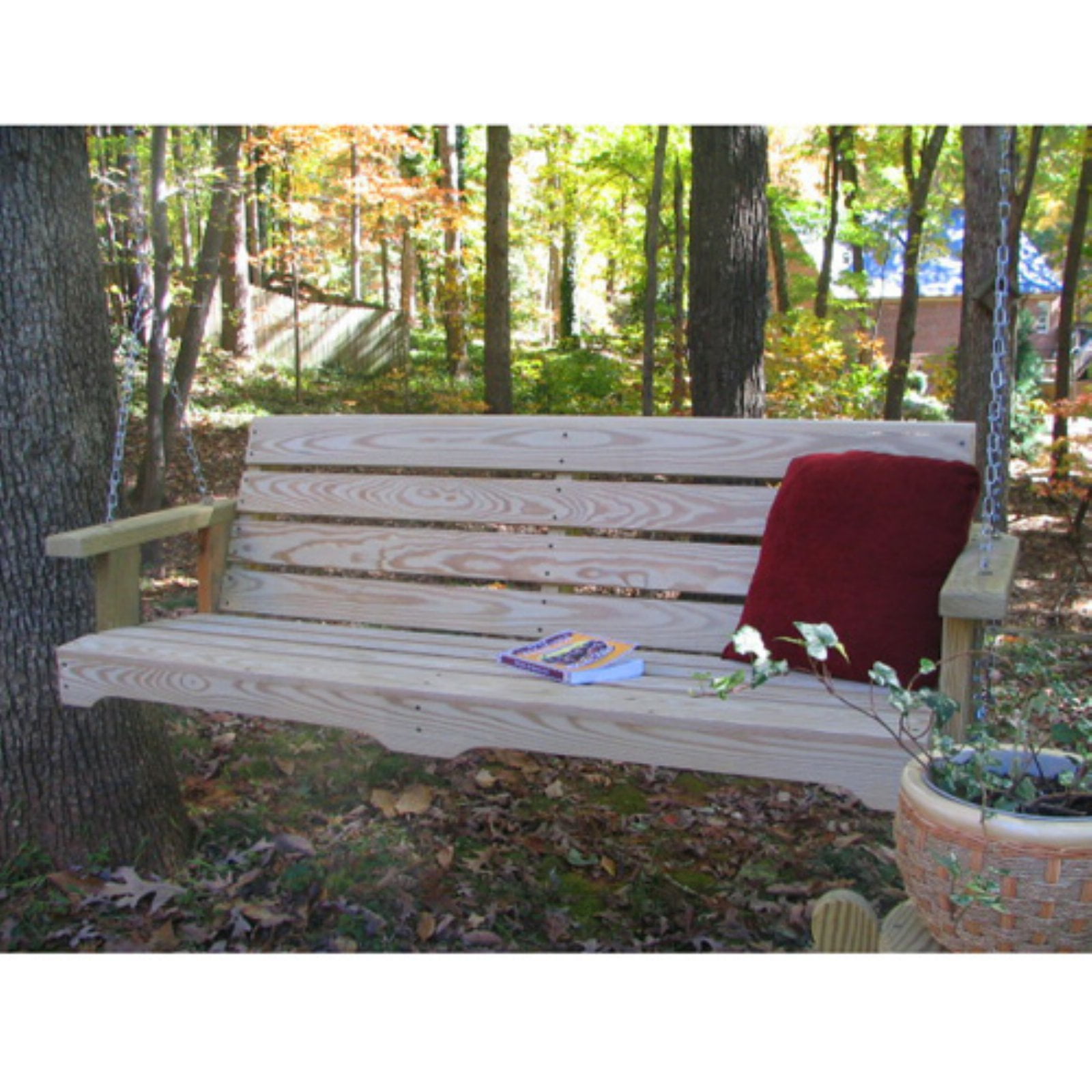 Weathercraft Designers Choice Classic Pine Porch Swing Natural by Weathercraft Outdoor Furniture Inc