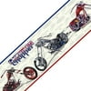York Wallcoverings 12440766 American Chopper Motorcycle Wall Border Accent Roll
