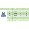 thumbnail image 4 of Bagilaanoe Toddler Baby Girl Denim Dress Sleeveless A-line Princess Dresses 6M 12M 18M 24M 3T 4T Kids Casual Swing Sundress, 4 of 7