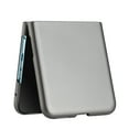 thumbnail image 2 of For Motorola Razr 40 Ultra / Moto Razr+ / Razr Plus 2023 Case Slim Full Body Shockproof Matte Hard Cover - Grey, 2 of 2