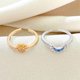 thumbnail image 5 of New Adjustable Sun and Moon Overlapping Wear Ring for Women Girls 2024 Sparkling Couple Rings Set Finger Wedding Jewelry Gifts, 5 of 5