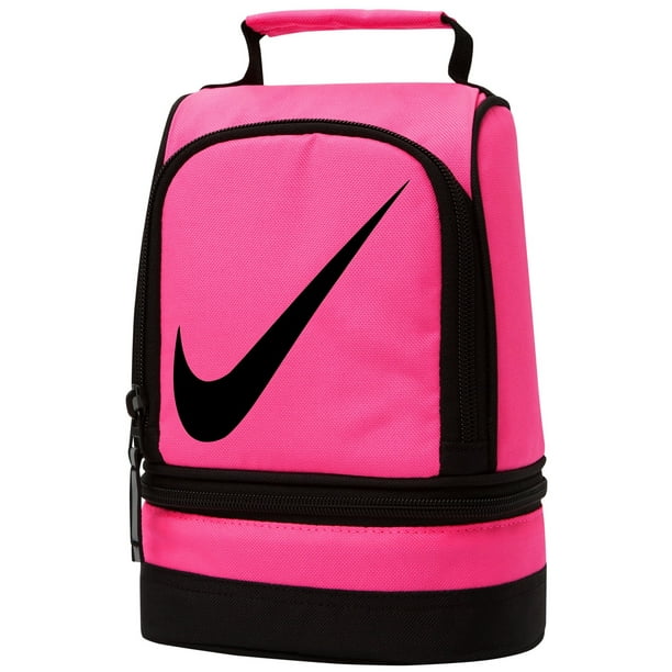 hot pink nike lunch box
