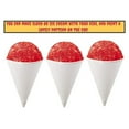 thumbnail image 4 of White Paper Cone Cups, Snow Cone Cups,Coated Leakproof Cone Paper Cups for Slush, Shaved Ice, Water 200Pcs, 4 of 8