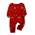 thumbnail image 4 of Pyjamas Assortis pour la Famille, Tenues Assorties pour un Style Familial Cohésif (Rouge), 4 of 4